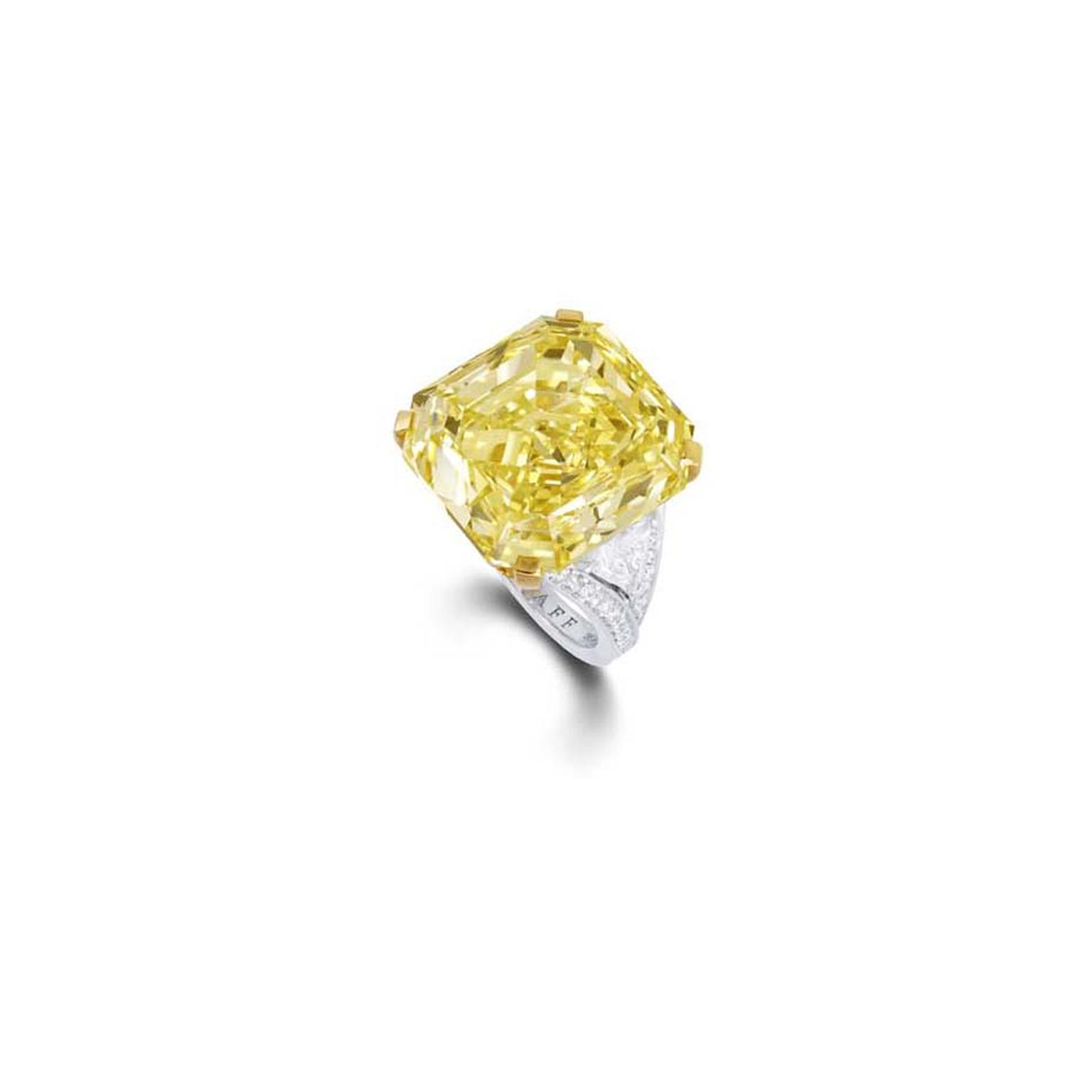 Graff Yellow Diamond Ring